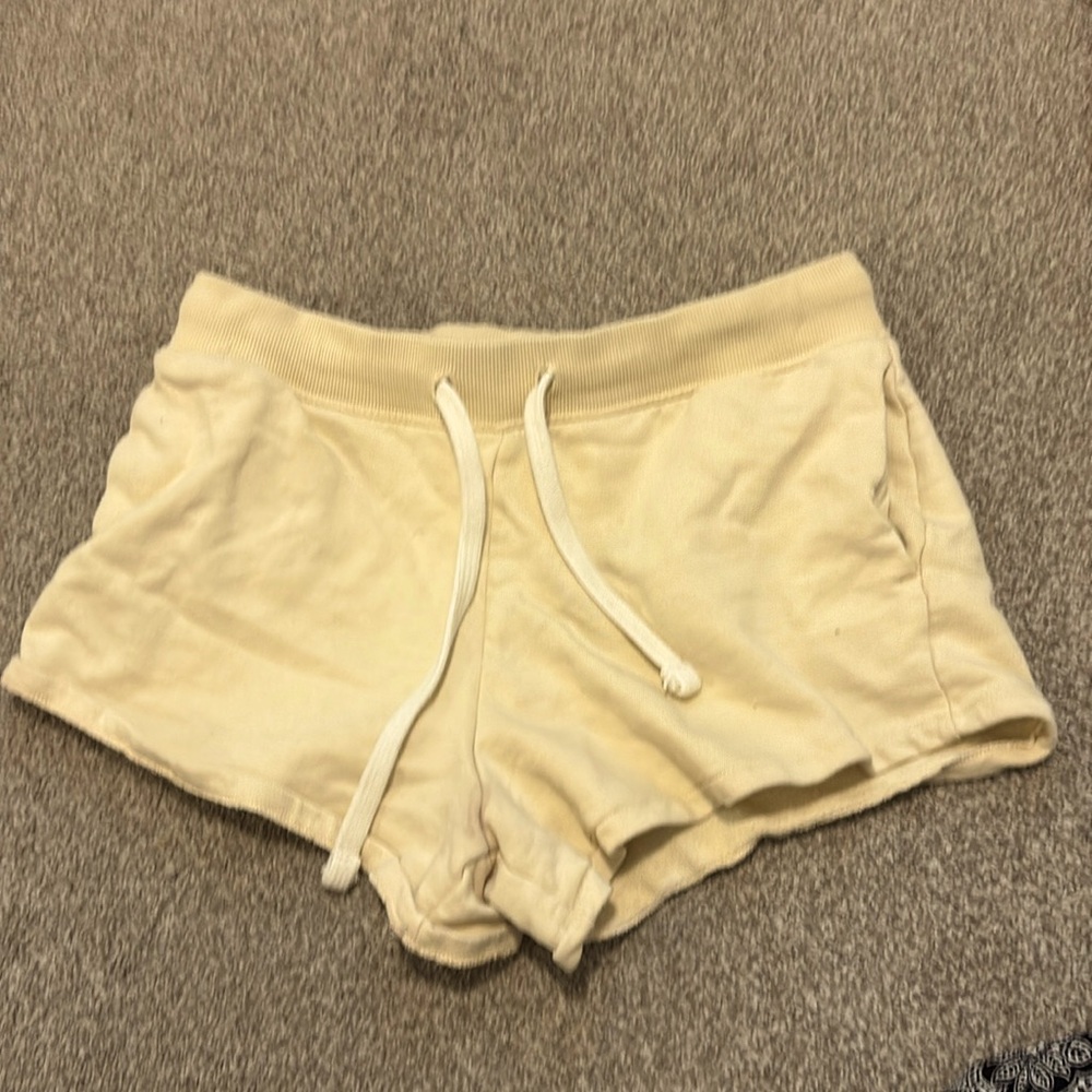 shorts adjustable tan/light yellow
